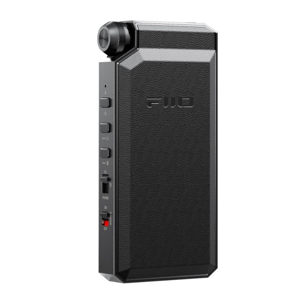 FiiO BTR17 Flagship Bluetooth Headphone Amplifier, Black - Angled