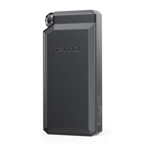 FiiO BTR17 Flagship Bluetooth Headphone Amplifier, Black - Angled