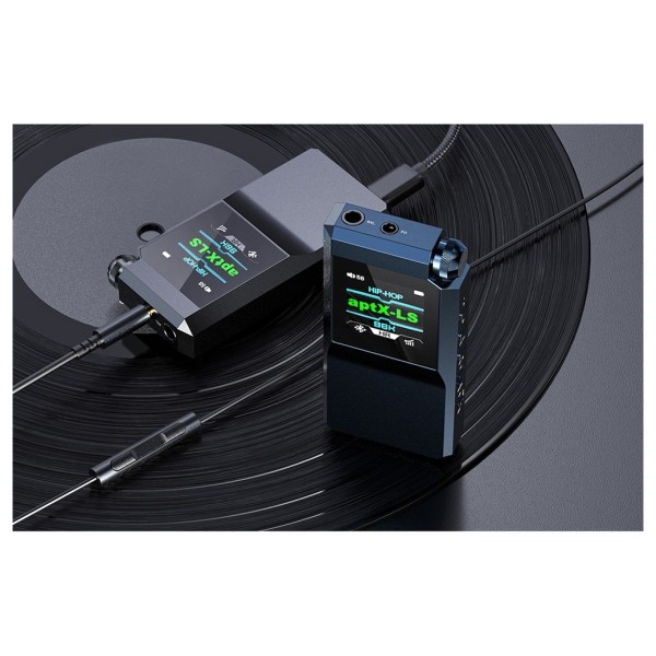 FiiO BTR17 Flagship Bluetooth Headphone Amplifier, Black - Beauty image, hi-fi