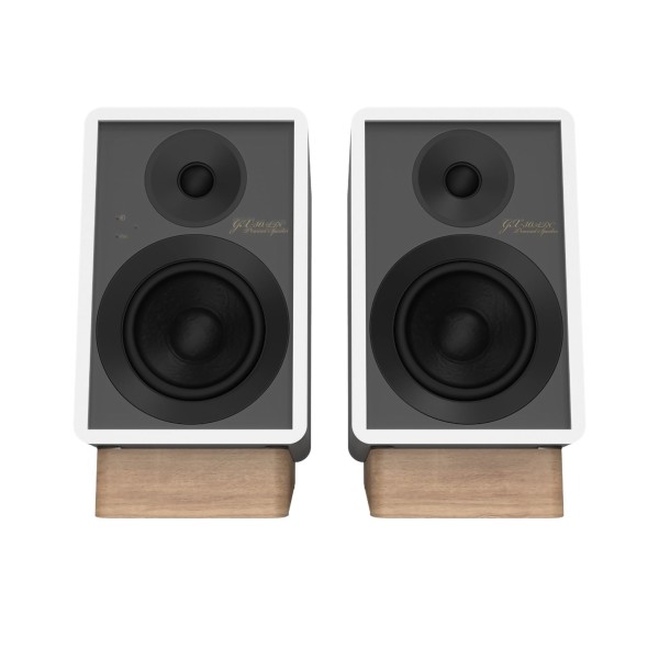 Onkyo Creator Series GX-30ARC Wireless Bluetooth Gaming Bookshelf Speakers, White - main 