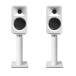Kanto Ora Desktop Speakers with SP9 Speaker Stands, White - Bundle