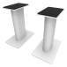 Kanto SP9 Desktop Speaker Stands, White - Angled