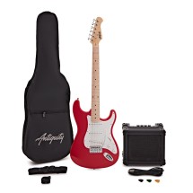 Antiquity ST Guitar & Amp Pack, červená