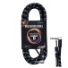 Tourtech 3m/10ft Braided Black & Grey Straight To Angled Guitar Cable