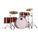 Mapex Mars Birch 22'' 6pc Crossover Shell Pack, Blood Orange Sparkle