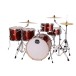 Mapex Mars Birch 22'' 5pc Crossover Shell Pack, Blood Orange Sparkle