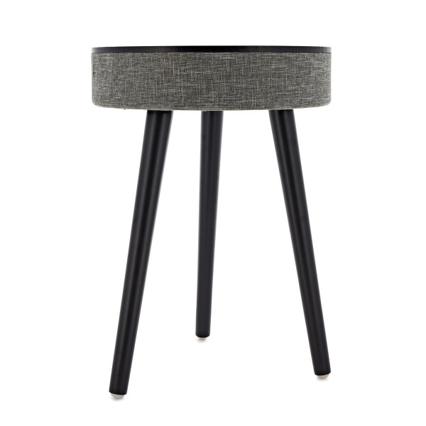 AVCOM Speaker Table with Bluetooth, Black