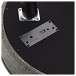 AVCOM Speaker Table with Bluetooth, Black