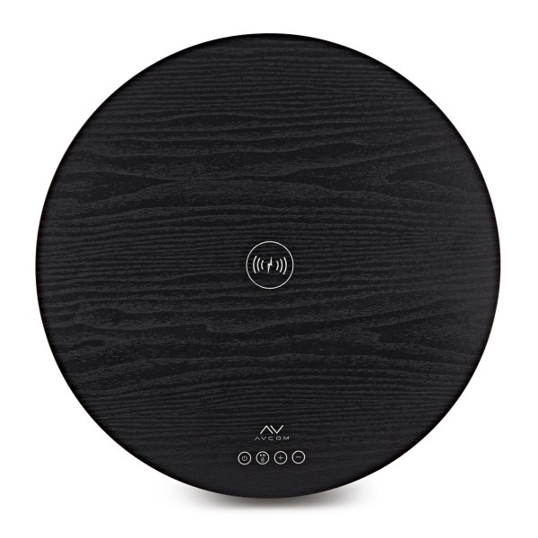 AVCOM Speaker Table with Bluetooth, Black