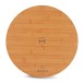 AVCOM Speaker Table with Bluetooth, Oak
