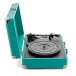 AVCOM Suitcase Turntable with Bluetooth, Green
