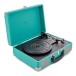AVCOM Suitcase Turntable with Bluetooth, Green