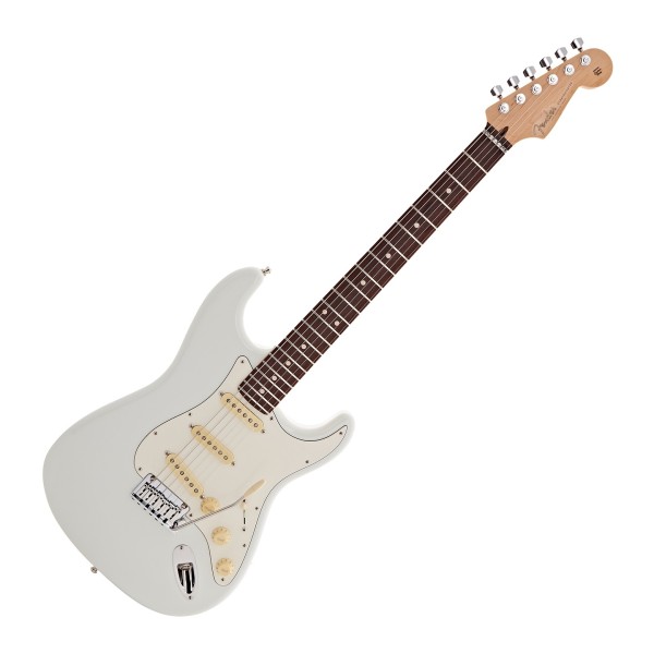 Fender Custom Shop Jeff Beck Signature Stratocaster RW, Olympic White #XN17479 - main 