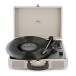 AVCOM Suitcase Turntable with Bluetooth, Cream