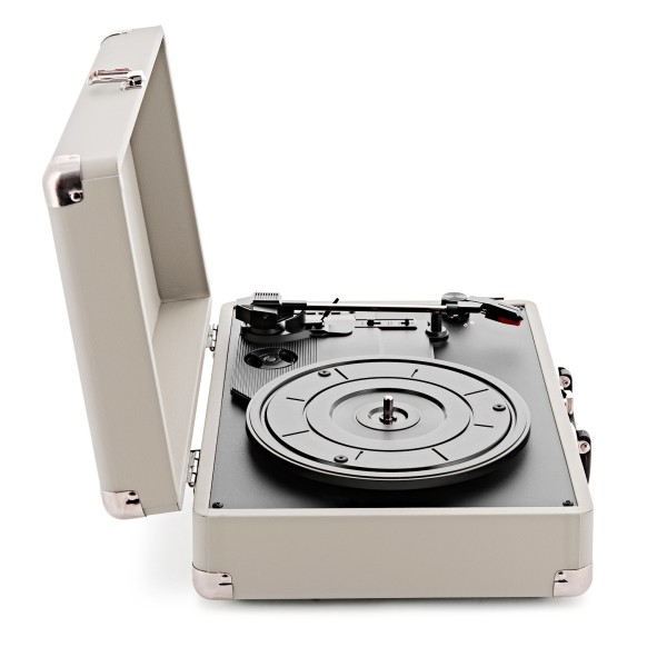 AVCOM Suitcase Turntable with Bluetooth, Cream