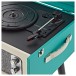 AVCOM Standing Turntable with Bluetooth, Green