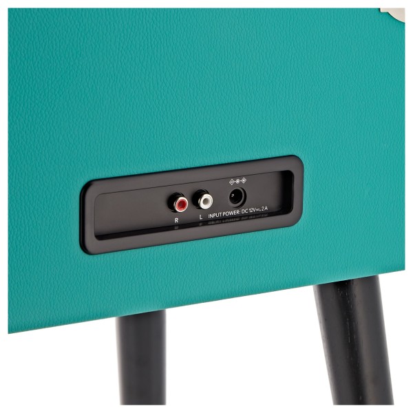 AVCOM Standing Turntable with Bluetooth, Green