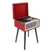 AVCOM Standing Turntable with Bluetooth, Red