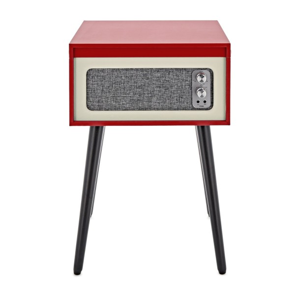 AVCOM Standing Turntable with Bluetooth, Red