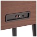 AVCOM Standing Turntable with Bluetooth, Walnut