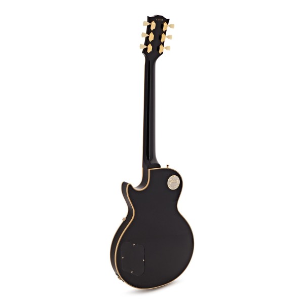 Gibson Custom 1957 Les Paul Custom Reissue 3-Pickup VOS, Ebony #75813 - rear 