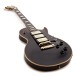 Gibson Custom 1957 Les Paul Custom Reissue 3-Pickup VOS, Ebony #75813 - laid down 