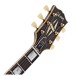 Gibson Custom 1957 Les Paul Custom Reissue 3-Pickup VOS, Ebony #75813 - headstock 