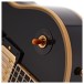 Gibson Custom 1957 Les Paul Custom Reissue 3-Pickup VOS, Ebony #75813 - poker chip 