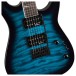 Jackson JS Series Dinky JS20 DKQ 2PT, Transparent Blue Burst