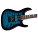 Jackson JS Series Dinky JS20 DKQ 2PT, Transparent Blue Burst