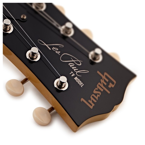 Gibson Custom 1957 Les Paul Junior Single Cut Reissue VOS, TV Yellow #75041 - headstock 