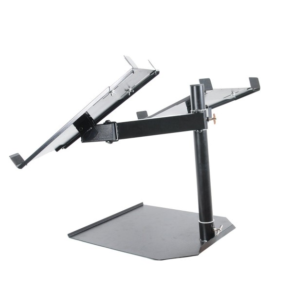 Novpro Dual CDJ Table Stand - Angled Rear