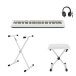 Casio PX S1100 Digital Piano X Frame Paket, Mellow Beige