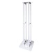 Novopro PS1XL Variable Hight Podium Stand, Includes Bag and 2 Scrims (Single) - Main