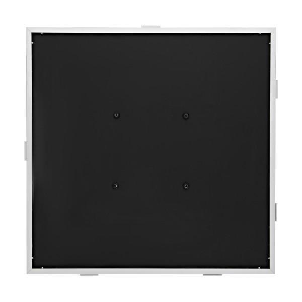 1m x 1m Portable Dance Floor by Gear4music, Black
