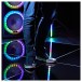 1m x 1m Portable Dance Floor Tile by Gear4music, Black Finish
