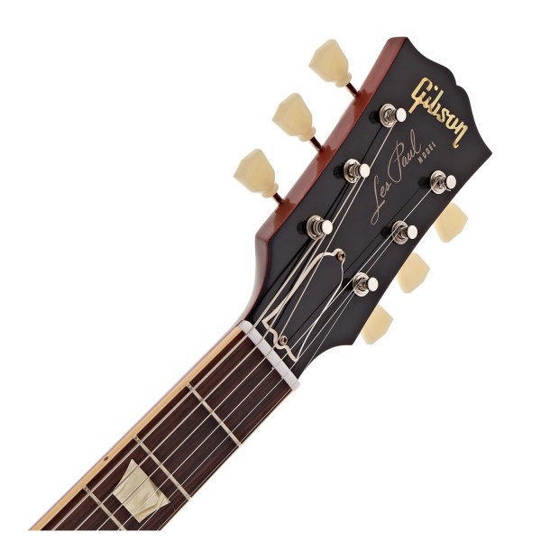 Gibson Custom 1958 Les Paul Standard Reissue VOS, Bourbon Burst #85012 - headstock 
