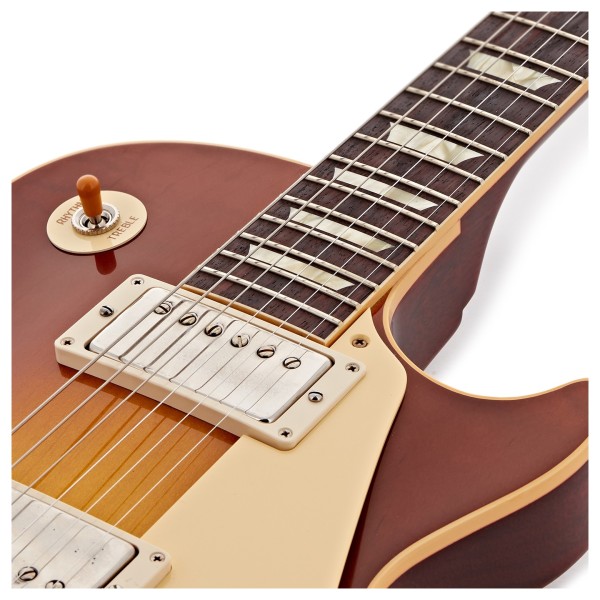 Gibson Custom 1958 Les Paul Standard Reissue VOS, Ice Tea Burst #85265 - neckjoin 