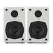 AVCOM Active Bookshelf Speakers, White