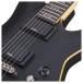 Schecter Demon-6, Aged Black Satin - pickups