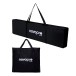Novopro PS1XL Variable Height Podium Stand, Includes Bag and 2 Scrims (Single) - Bags