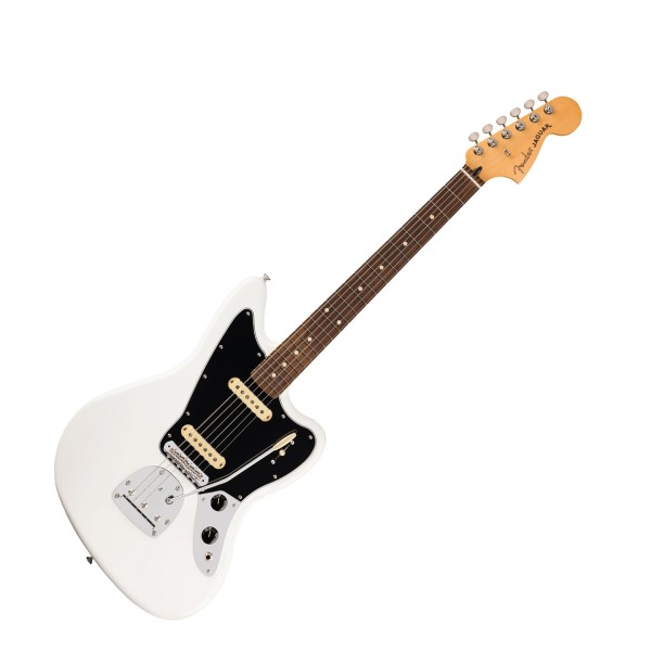 ギター FENDER Player II Jaguar Polar White Fender Player II Jaguar RW, Polar White | Gear4music