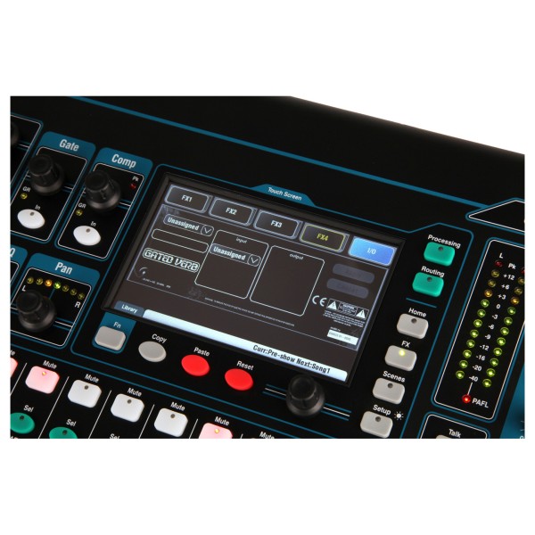 Allen and Heath Qu-16 Digital Mixer, Chrome Edition at Gear4music