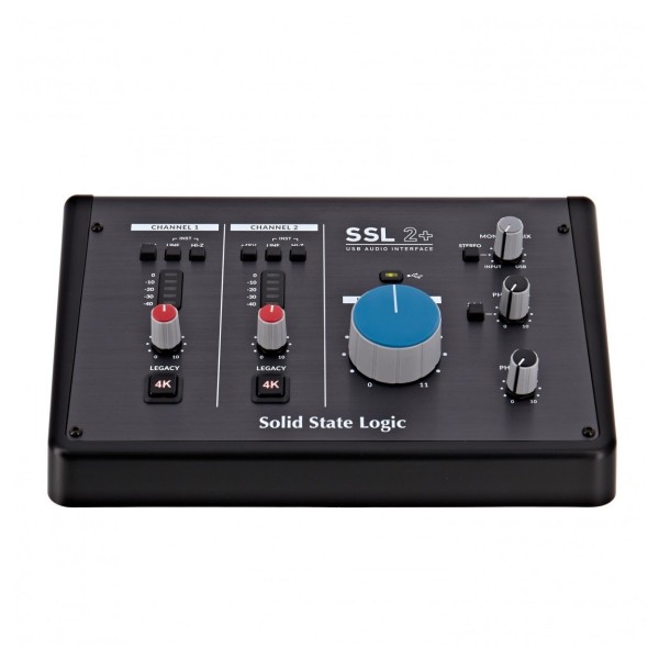 SSL 2+ 2-Channel USB Audio Interface - Front