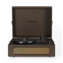 Crosley Voyager Portable Turntable with Bluetooth, Cocao