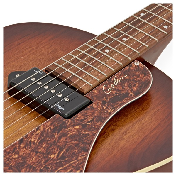Godin 5th Avenue Kingpin Hollowbody, Cognac Burst