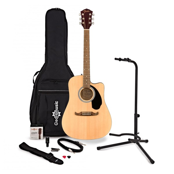 Fender FA-125CE Dreadnought Electro Acoustic with Accessory Pack - main bom 