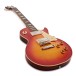 Gibson Custom 1958 Les Paul Standard Reissue VOS, Washed Cherry Sunburst #85523- laid body angle 
