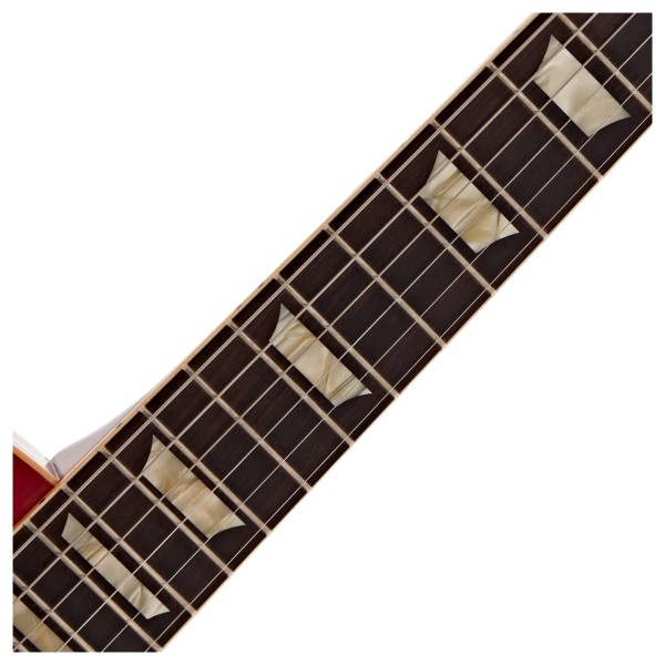 Gibson Custom 1958 Les Paul Standard Reissue VOS, Washed Cherry Sunburst #85523 - fingerboard 
