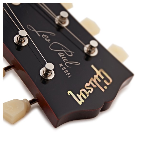 Gibson Custom 1958 Les Paul Standard Reissue VOS, Washed Cherry Sunburst #85523 - scroll 